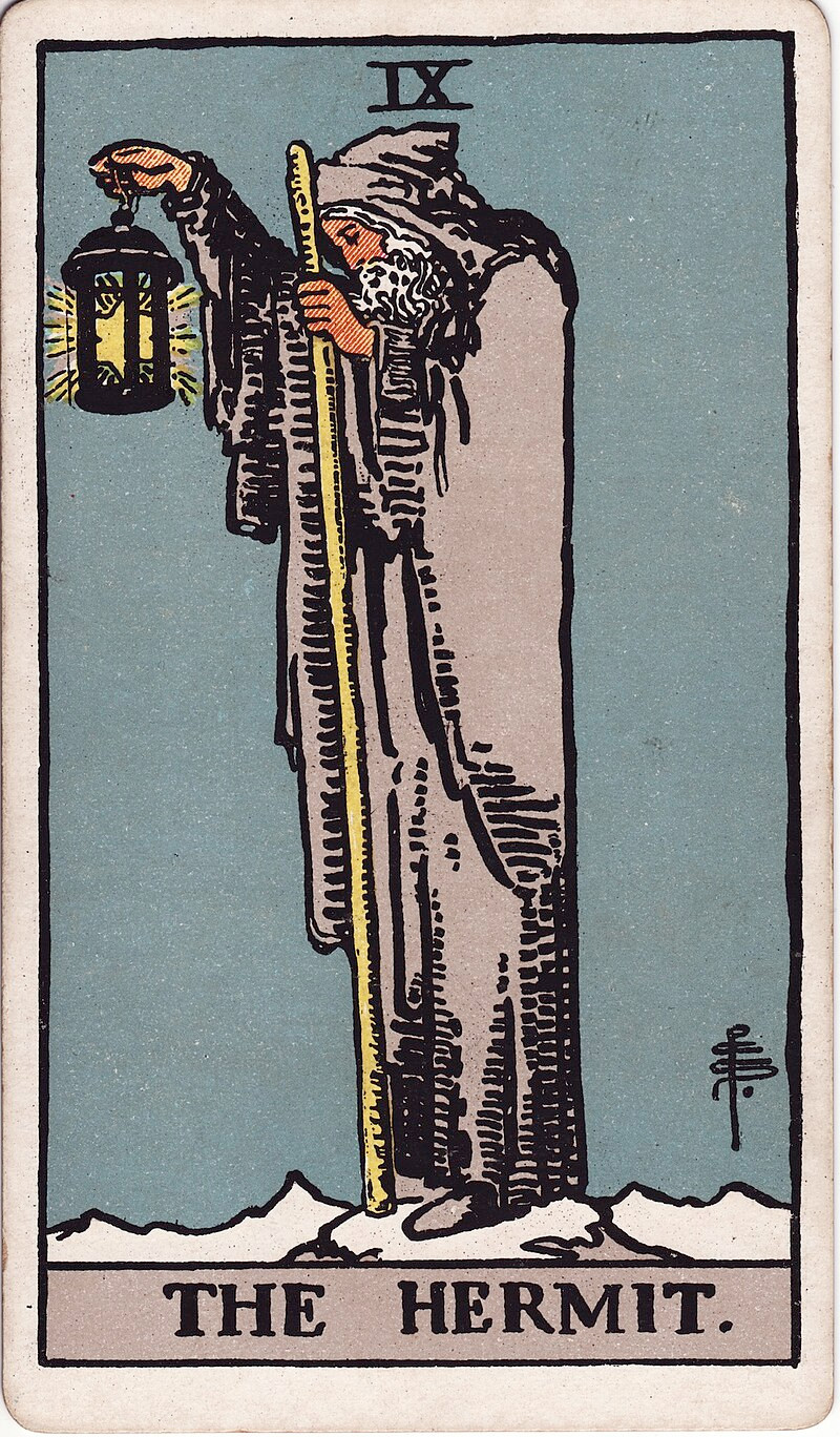 The Hermit (tarot card) - Wikipedia