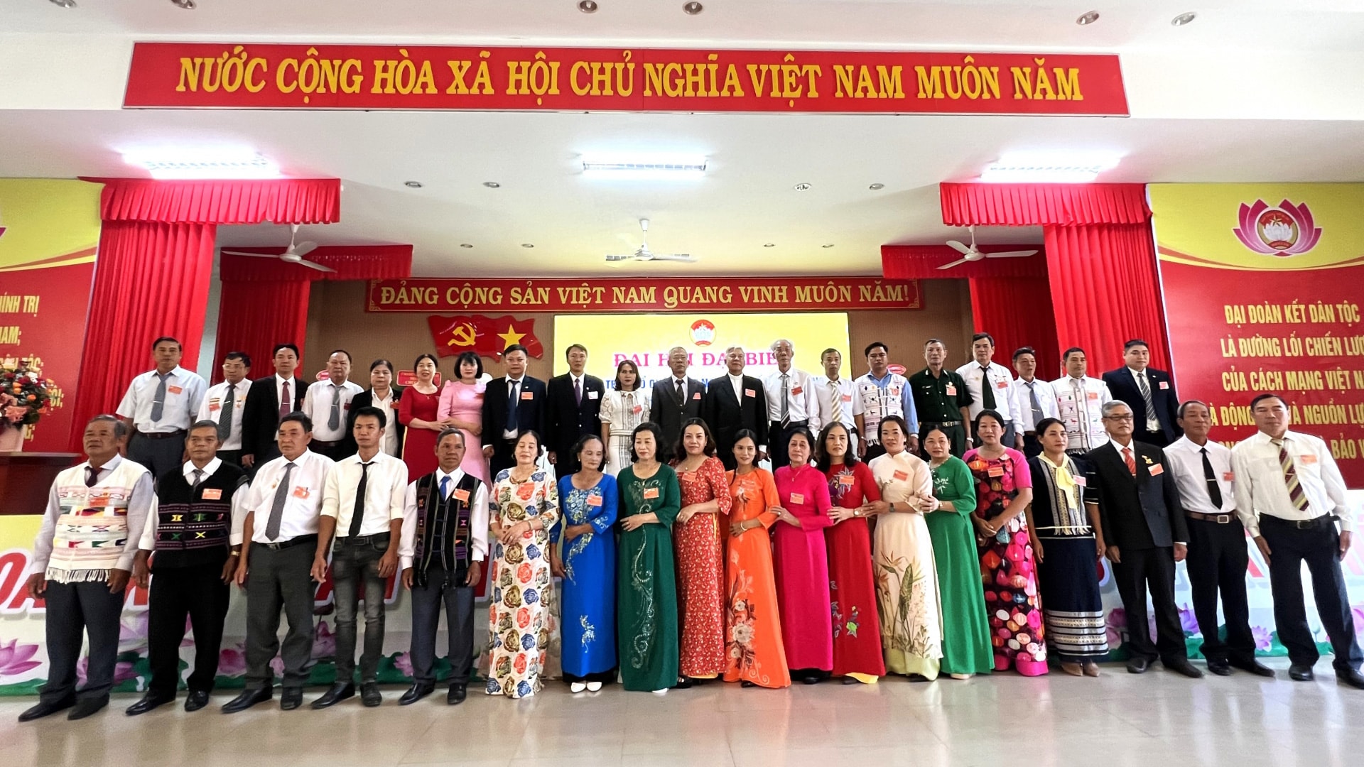Ủy ban MTTQ Việt Nam thị trấn Lộc Thắng được chọn tổ chức Đại hội điểm tại Bảo Lâm