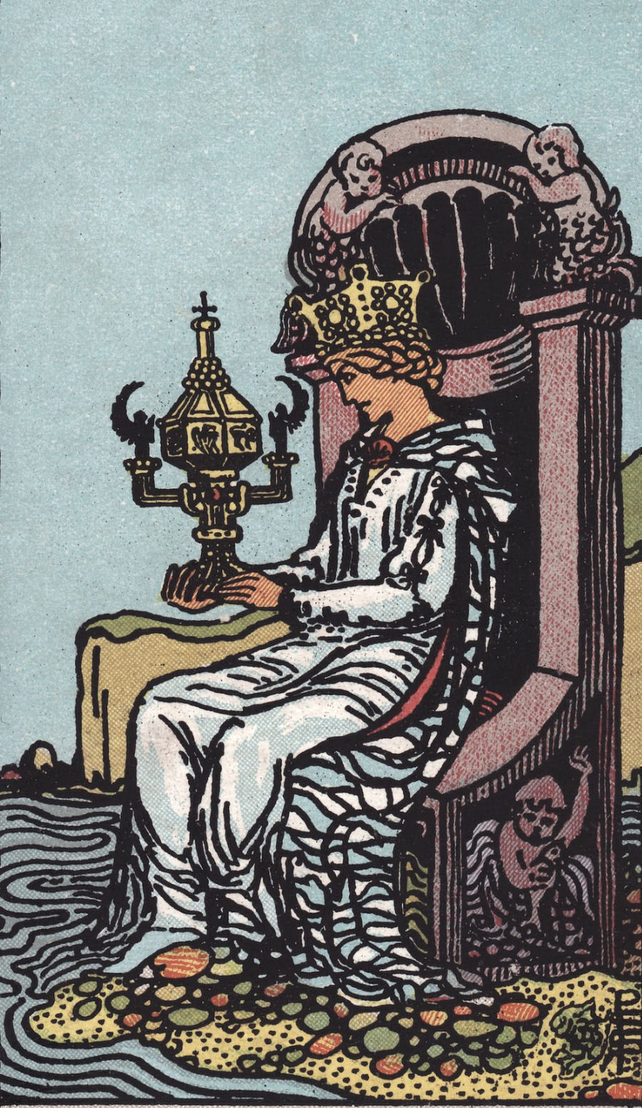 Incandescent Tarot - Queen of Cups Tarot Card Meaning