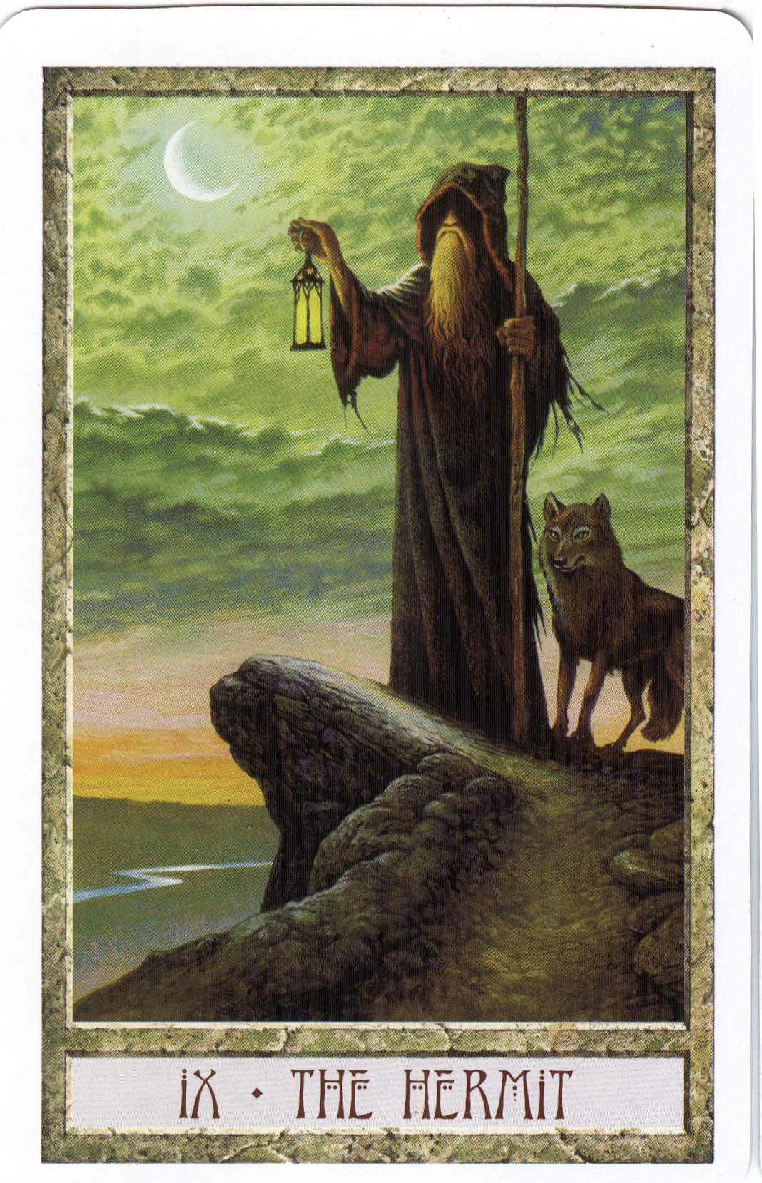 The Hermit - Druid Craft Tarot | The hermit tarot, Tarot cards art, Tarot cards