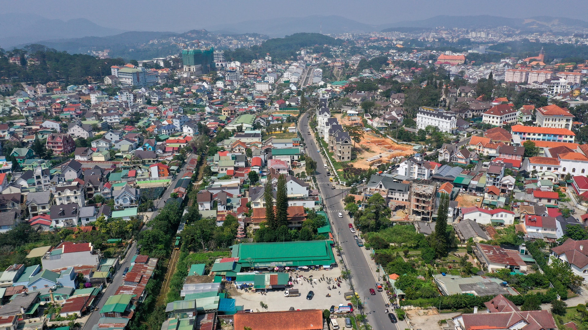 Một góc đô thị Đà Lạt