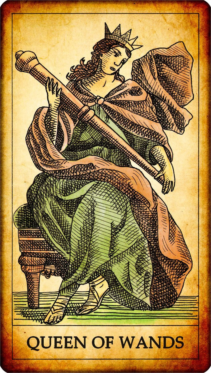 The Powerful Queen of Wands Tarot Card