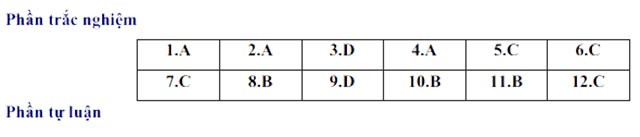 Đáp án đề thi vào 10 môn Toán Phú Yên năm 2024