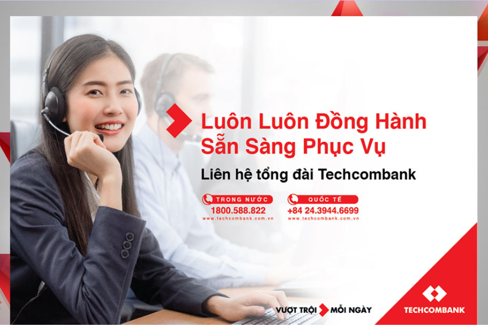 Số tổng đài Techcombank dành cho cá nhân