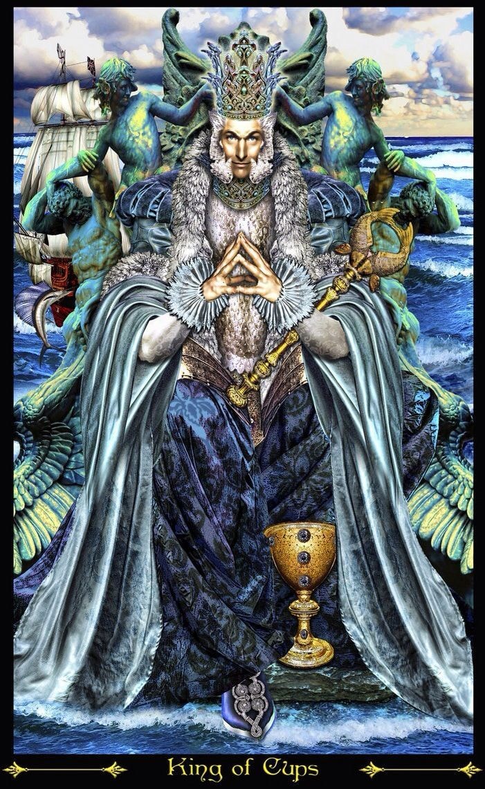 Card of the Day – King of Cups – Wednesday, November 11, 2015 | King of cups, Tarot cards art, Cups tarot