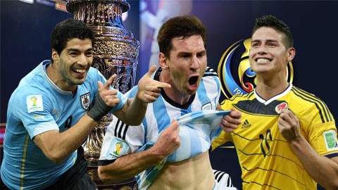 Nhận diện ứng cử viên vô địch Copa America 2016 | Báo Hà Tĩnh