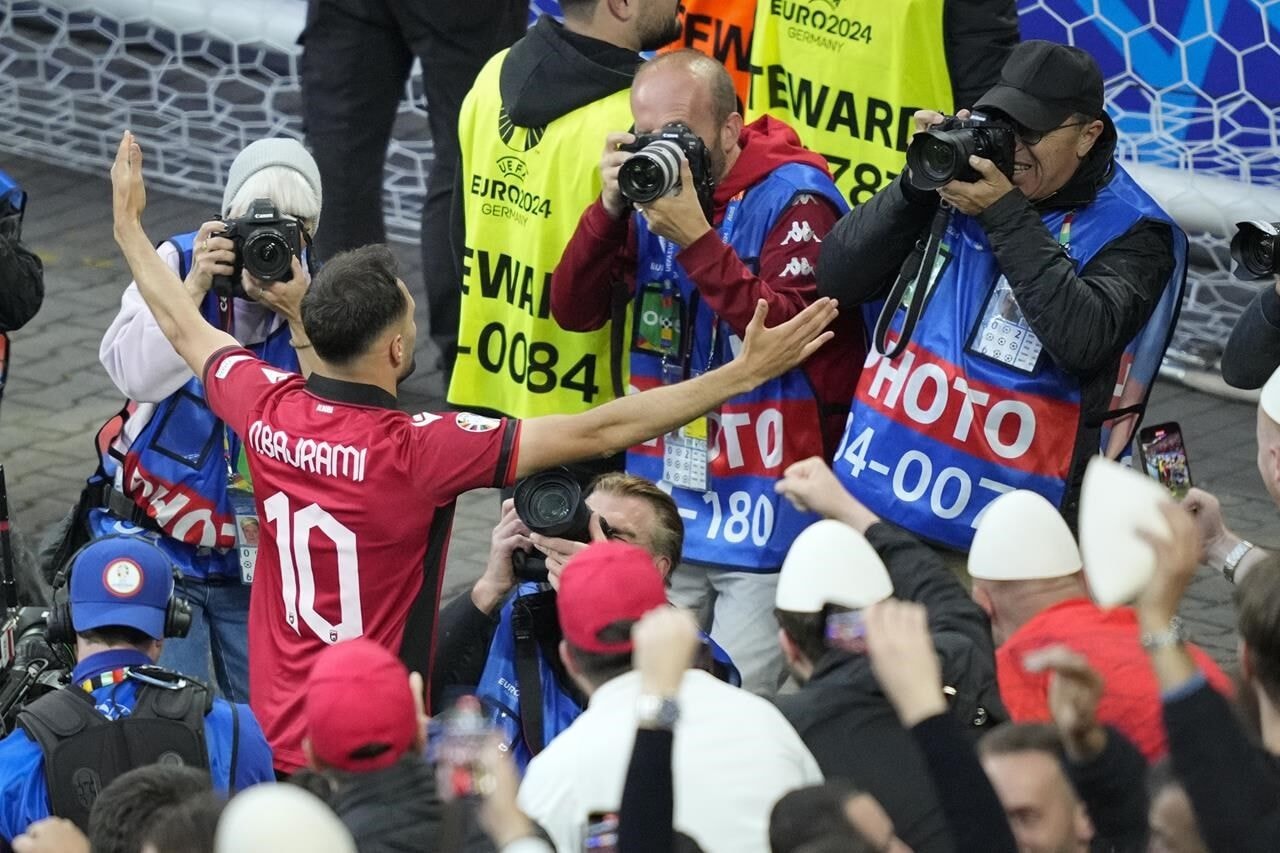 Italy concedes goal after 23 seconds but recovers to beat Albania 2-1 at Euro 2024