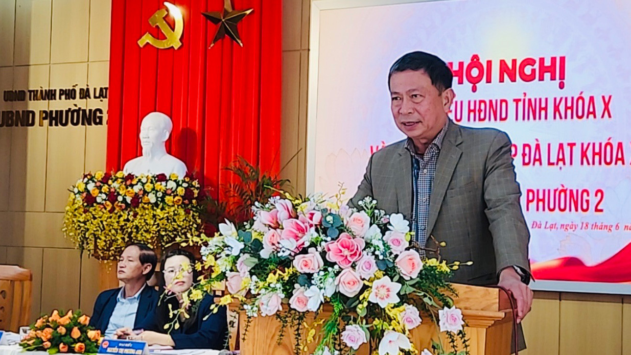 Phó Chủ tịch UBND TP Đà Lạt Võ Ngọc Trình tiếp thu, giải trình các kiến nghị thuộc thẩm quyền