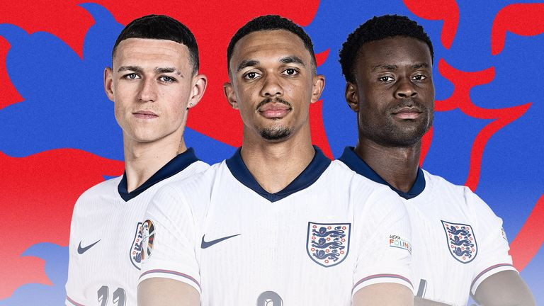 England Euro 2024 team selector: Pick your starting XI to face Denmark | Football News | Sky Sports