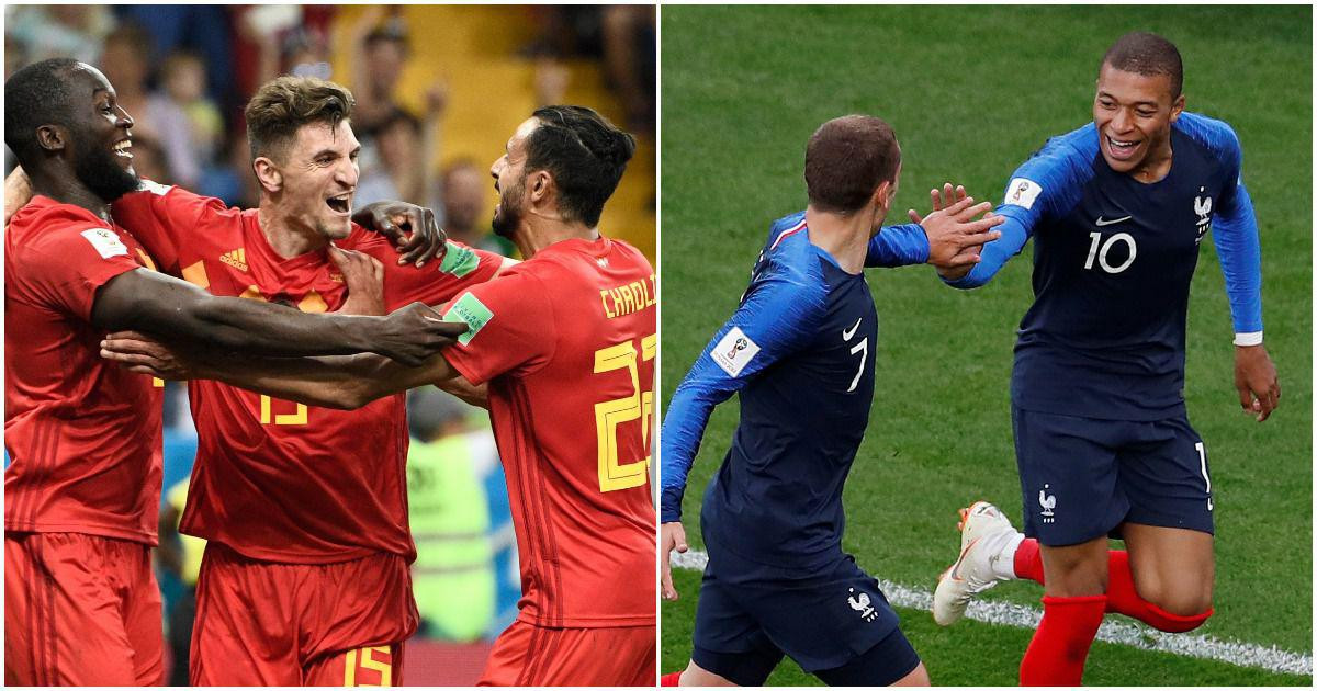 World Cup France v Belgium, statistical preview: The 74th meeting in a 114-year-old sporting rivalry