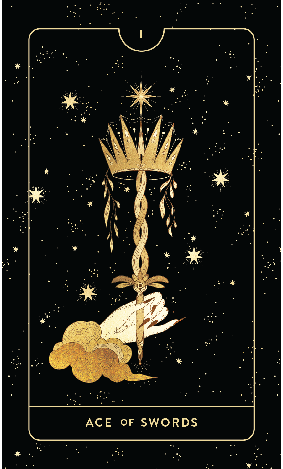 ACE OF SWORDS - Cocorrina | Tarot cards art, Ace of swords, Swords tarot