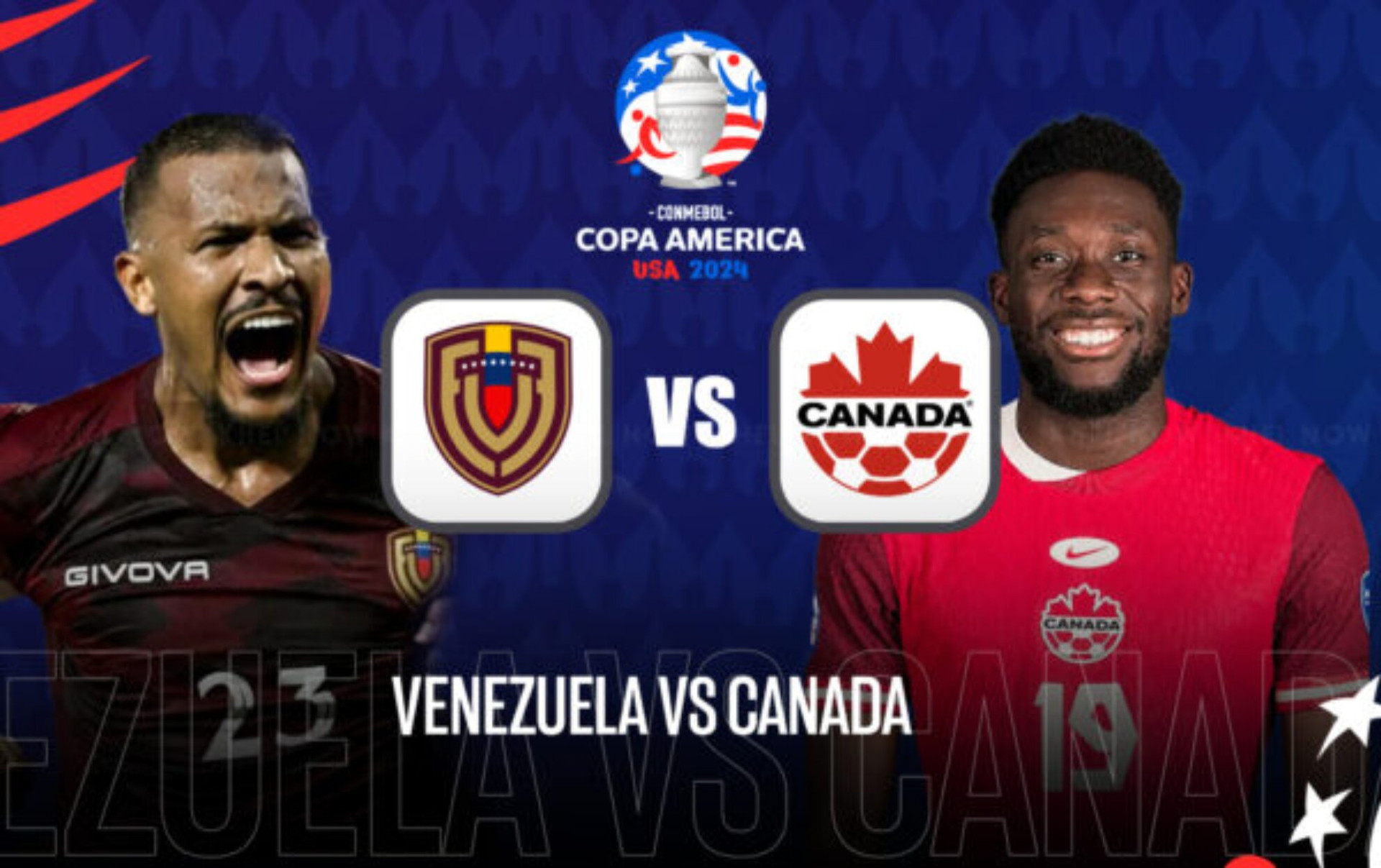Venezuela vs Canada: Live streaming, TV channel, kick-off time & where to watch Copa America 2024