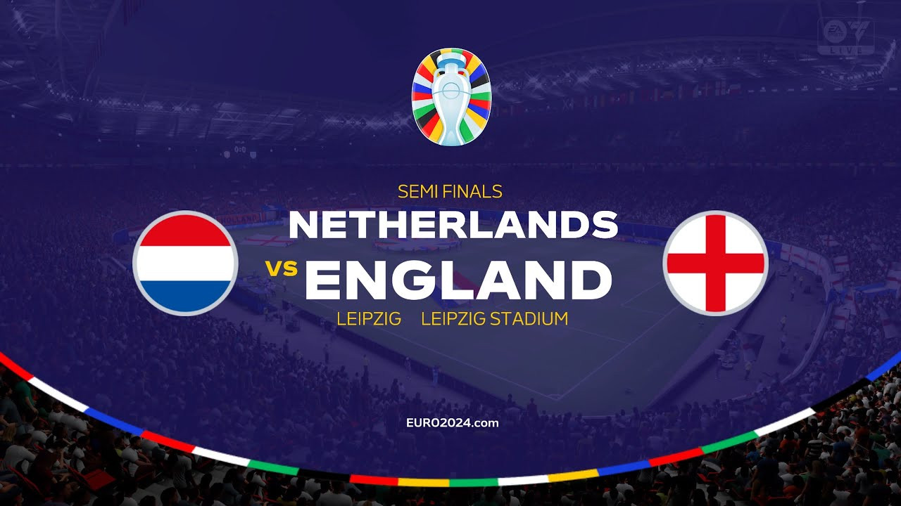 Netherlands vs England - UEFA EURO 2024 | Semi-Final - 10th July 2024 Full Match 4K - FC 24 - YouTube