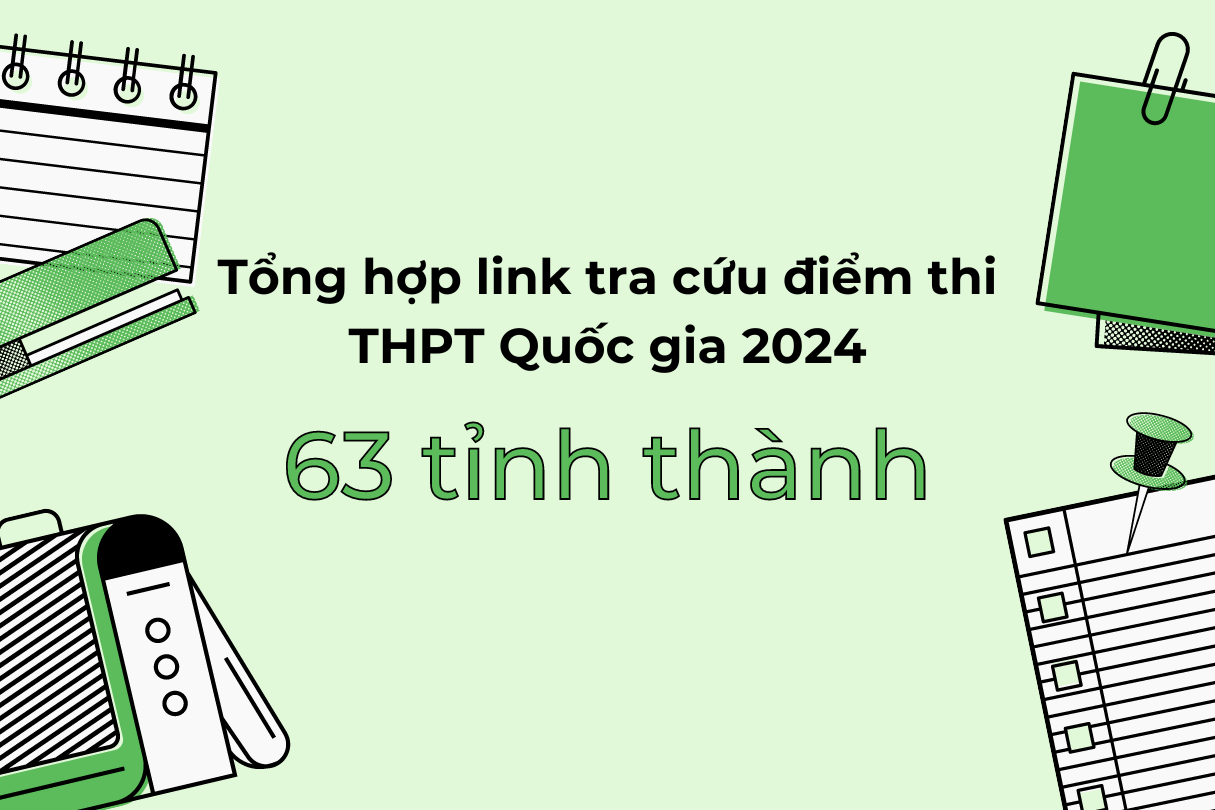 link tra cứu điểm thi THPT Quốc gia 2024