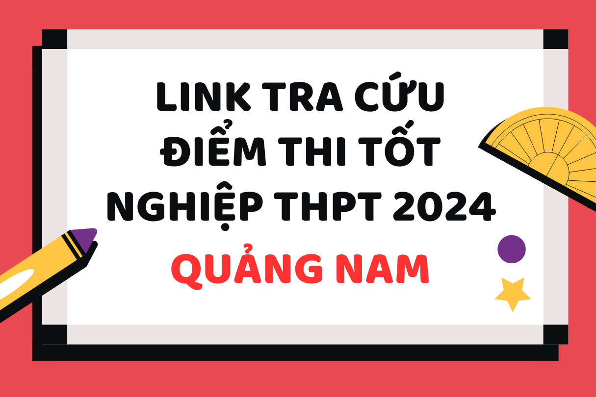 Link tra cứu điểm thi tốt nghiệp THPT 2024