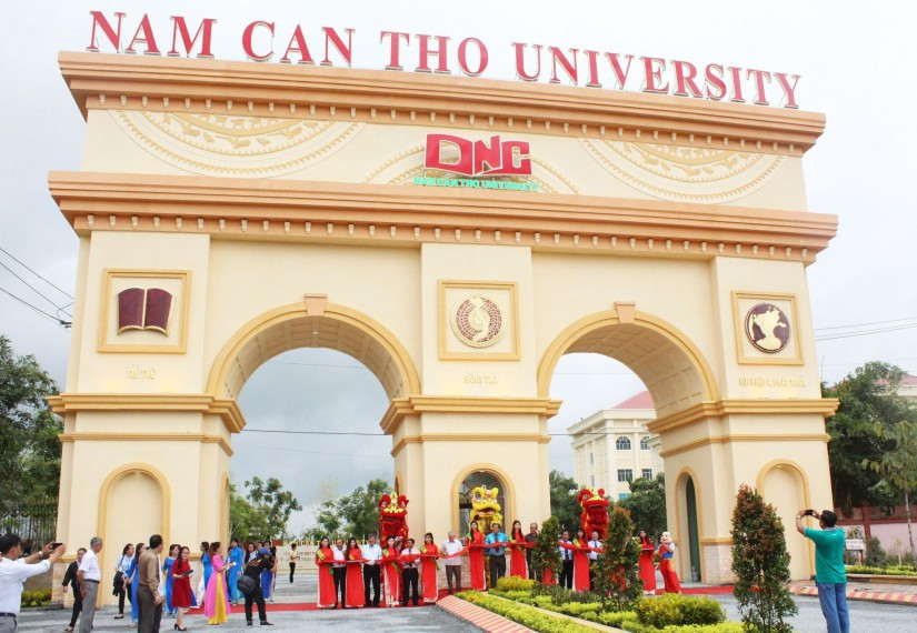 TRƯỜNG ĐẠI HỌC NAM CẦN THƠ: KHÁNH THÀNH CỔNG CHÍNH | Trường Đại học Nam Cần Thơ