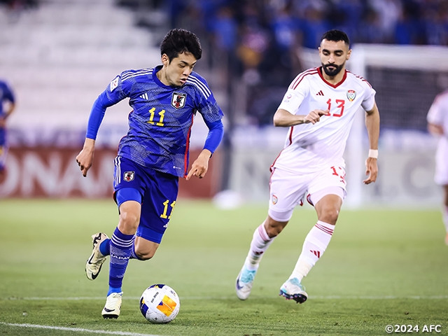 Match Report】U-23 Japan National Team advance past group stage with two consecutive clean sheets - AFC U23 Asian Cup Qatar 2024™｜Japan Football Association