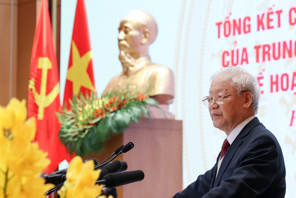 Dự Hội nghị Chính phủ với địa phương để triển khai nhiệm vụ phát triển kinh tế - xã hội, Tổng Bí thư Nguyễn Phú Trọng nhắc nhở, kết quả năm sau phải cao hơn năm trước