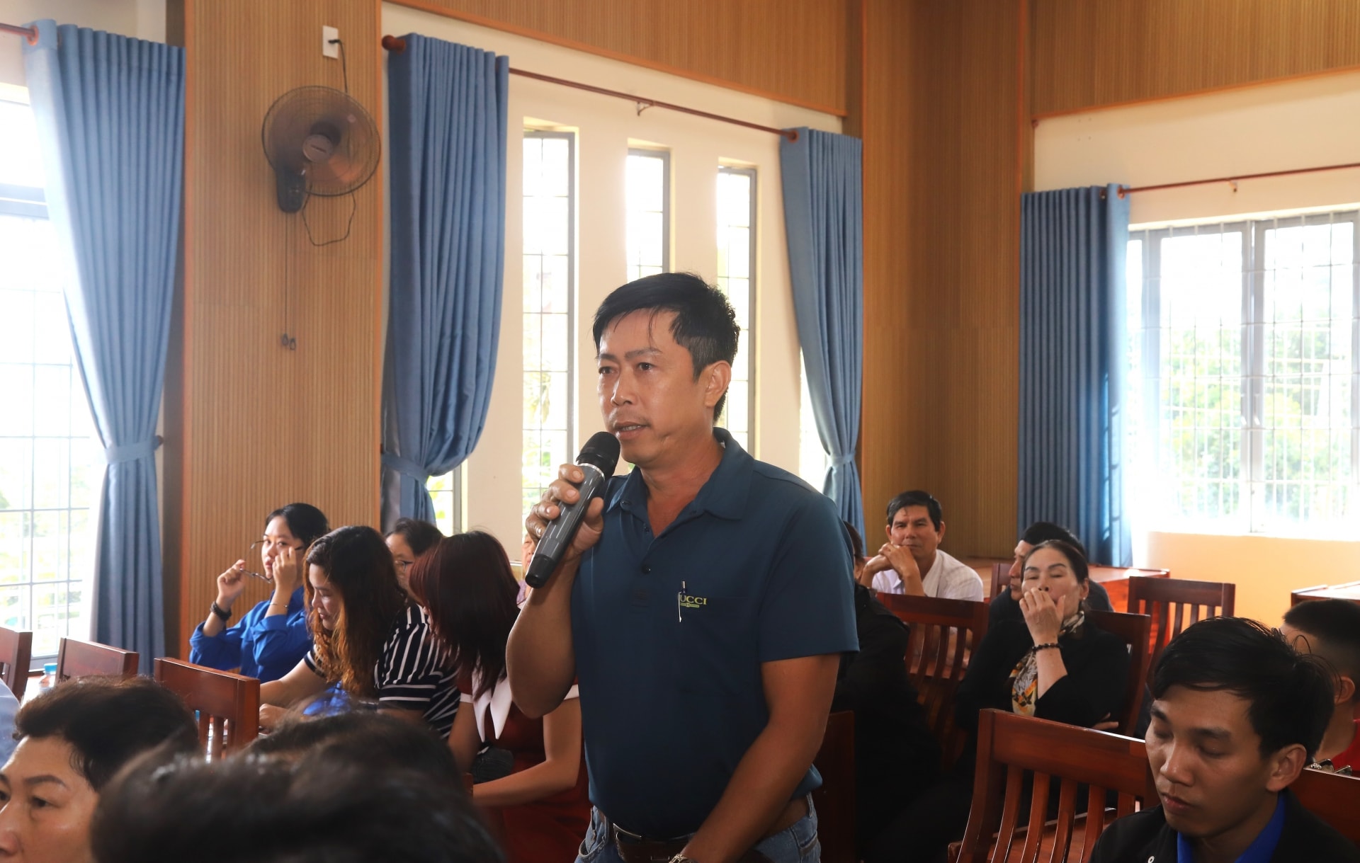 Cử tri xã Lộc Thanh gửi gắm tâm tư, nguyện vọng đến các đại biểu HĐND tỉnh tại buổi tiếp xúc