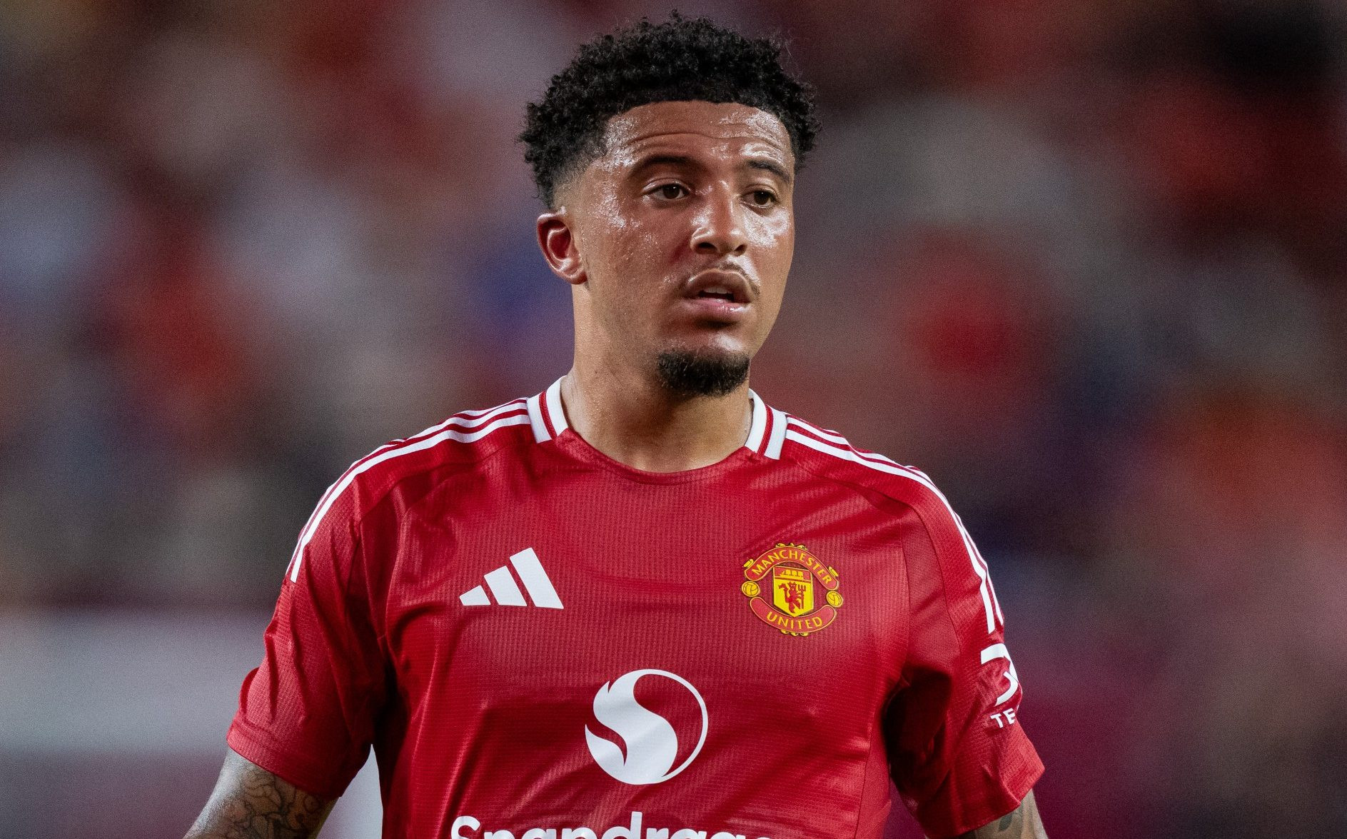 Manchester United may be forced to start season with Jadon Sancho as striker