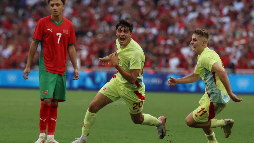 Spain beat Morocco to reach Olympic men's football final