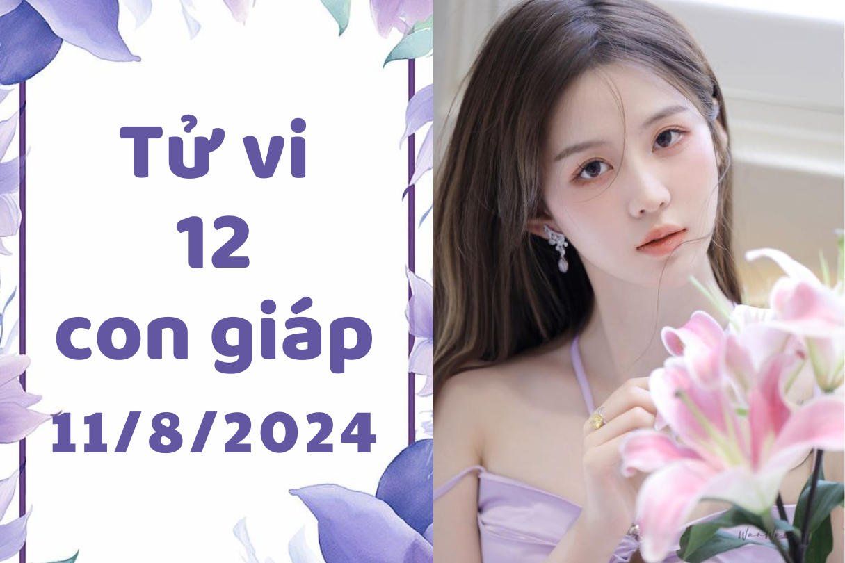 Tử vi 12 con giáp Chủ Nhật ngày 11/8/2024: Tỵ như ý, Thân khó khăn 