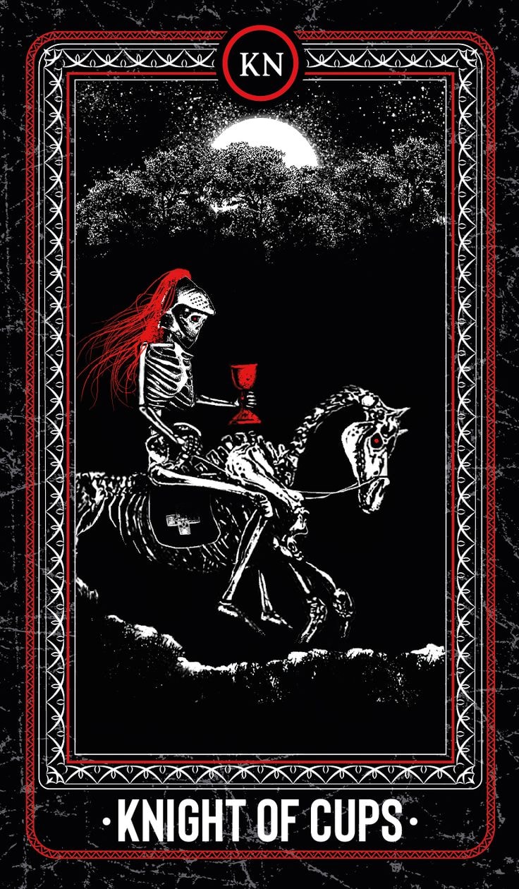 Knight of Cups - The Bones Arcana