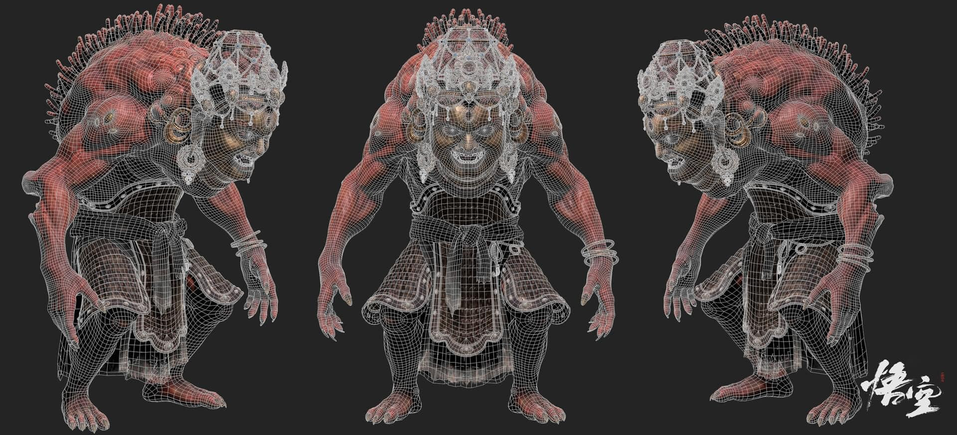 Tổng hợp hình ảnh 3D art các nhân vật trong Black Myth Wukong 15