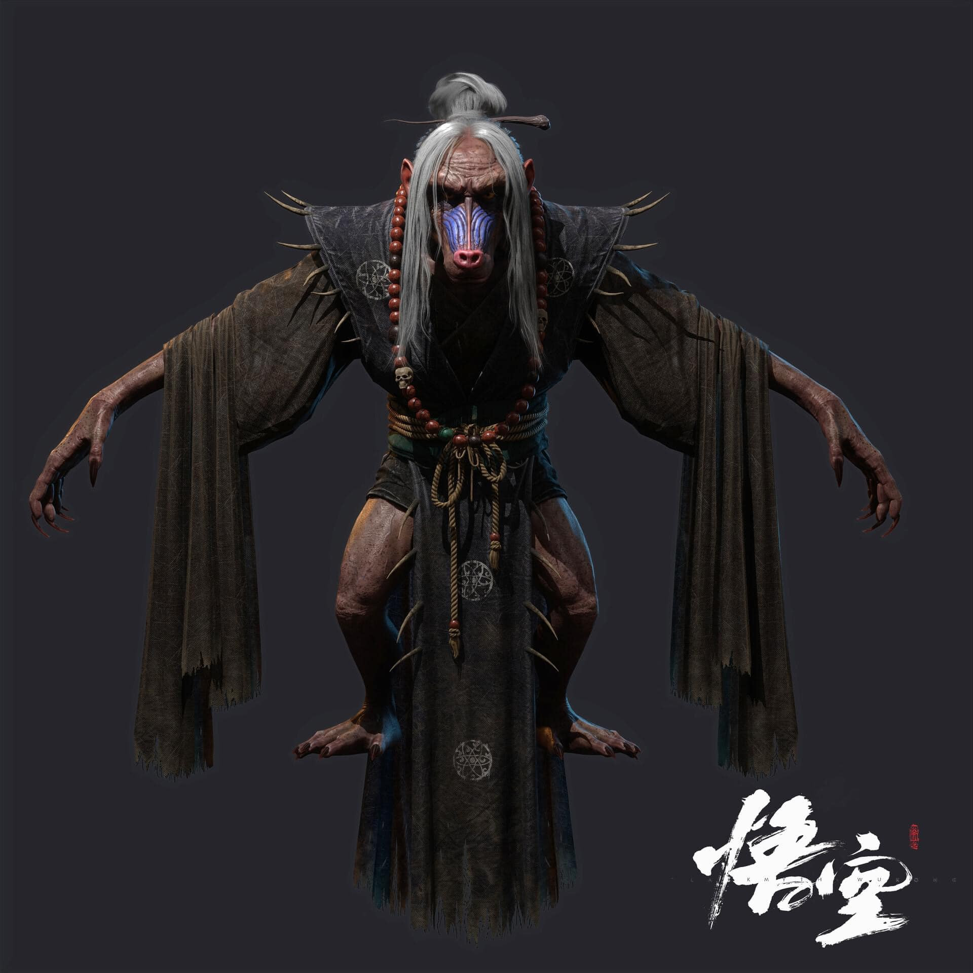 Tổng hợp hình ảnh 3D art các nhân vật trong Black Myth Wukong 17