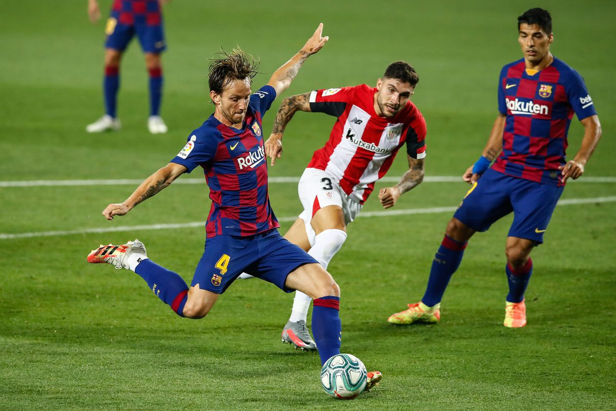 Barcelona vs Athletic Bilbao, La Liga: Final Score 1-0, Ivan Rakitic strike wins crucial home game for Barça - Barca Blaugranes