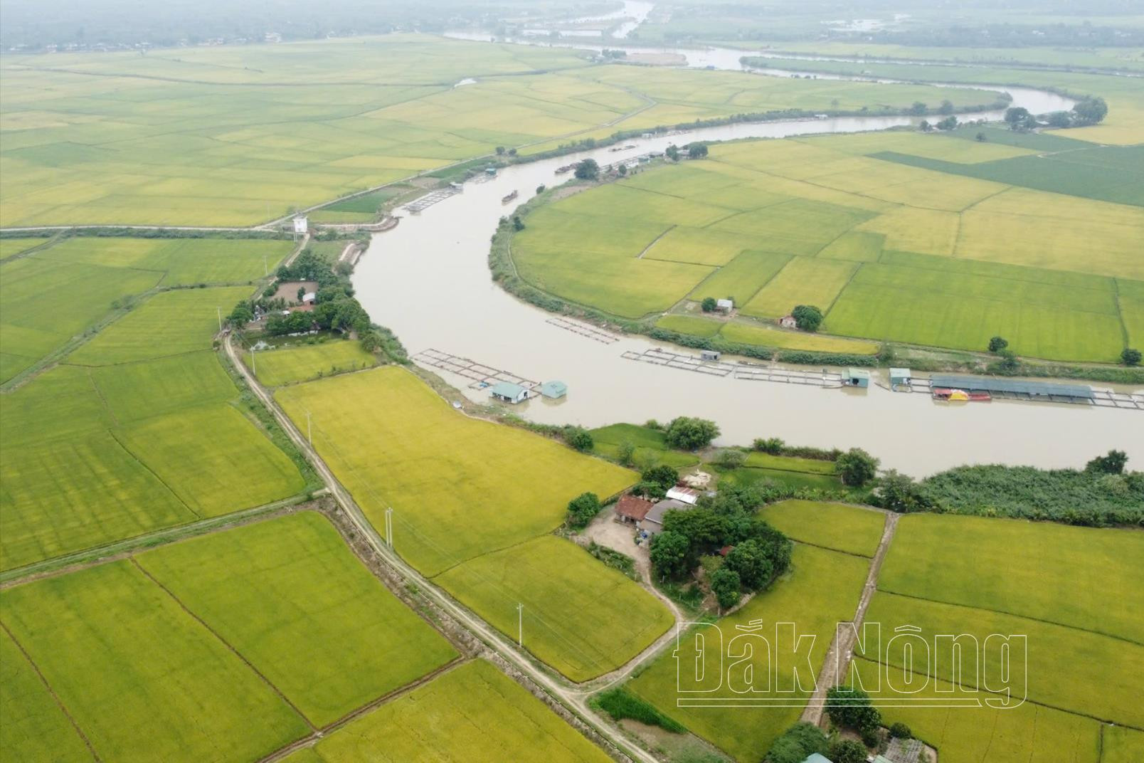 Vùng quê Đắk Nông yên bình, nơi tạo dựng cuộc sống sung túc cho người dân địa phương