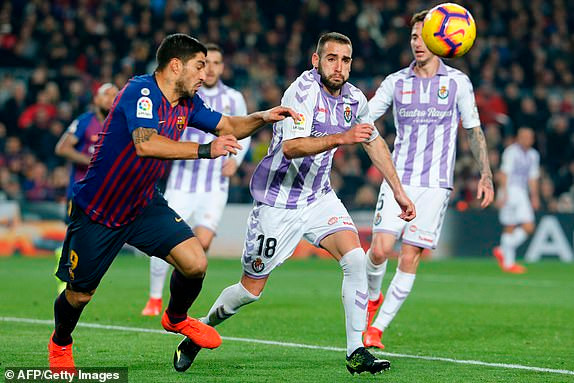 Barcelona vs Valladolid LIVE - La Liga leaders target win as Real Madrid gain ground | Daily Mail Online