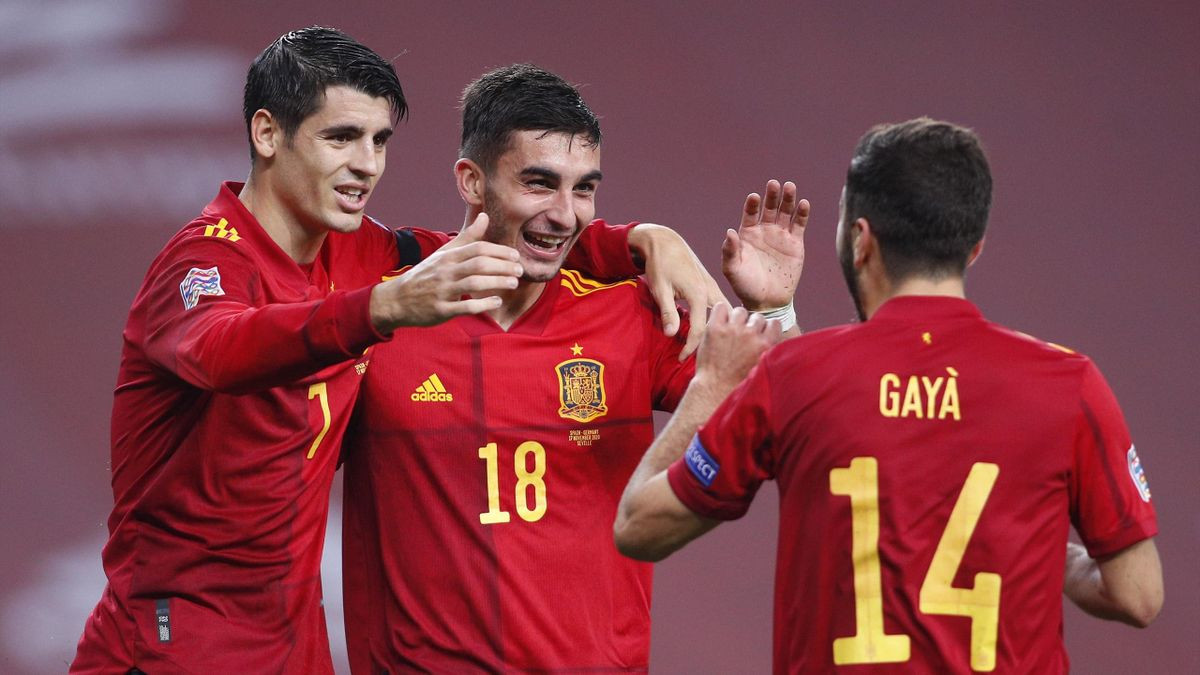 Ferran Torres nets hat-trick as sublime Spain hit woeful Germany for six - Eurosport