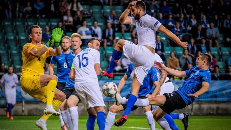 Greece Wins 1-0 in Estonia in Nations League Debut (video) - GreekReporter.com