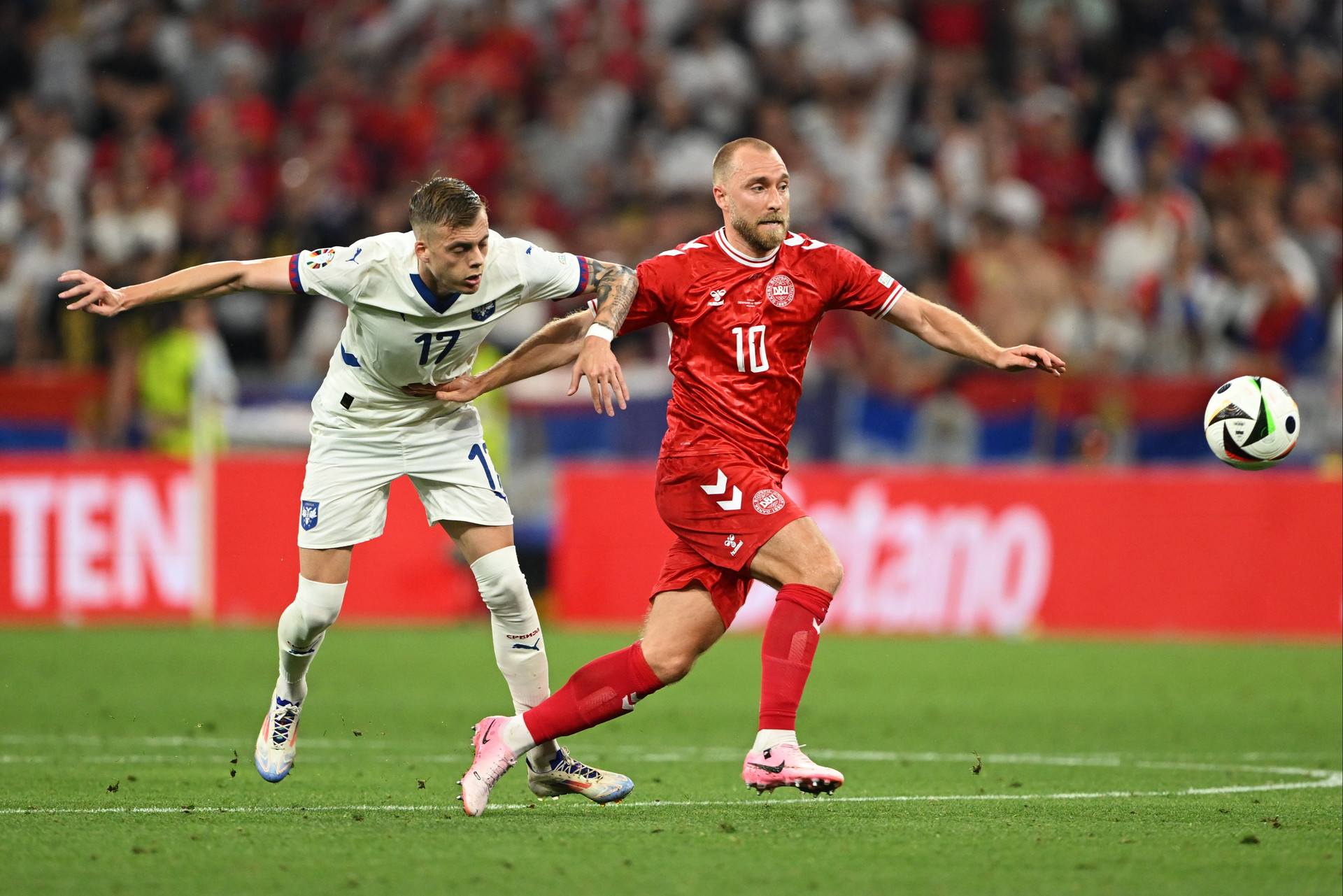 Denmark miss out on chance to top Group C as Serbia exit Euro 2024 after stalemate | The Independent