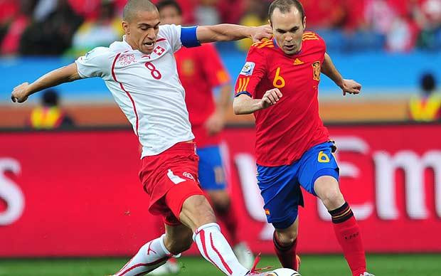 Spain v Switzerland: World Cup Group H match - in pictures