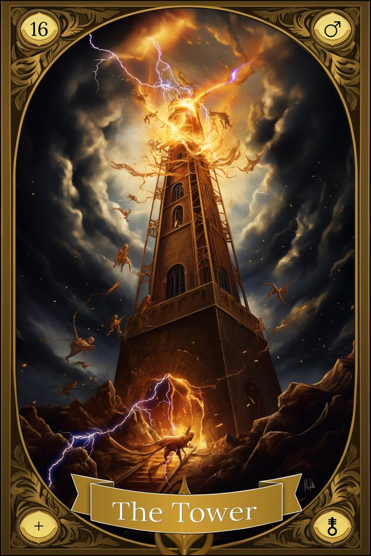 AI TAROT - THE TOWER