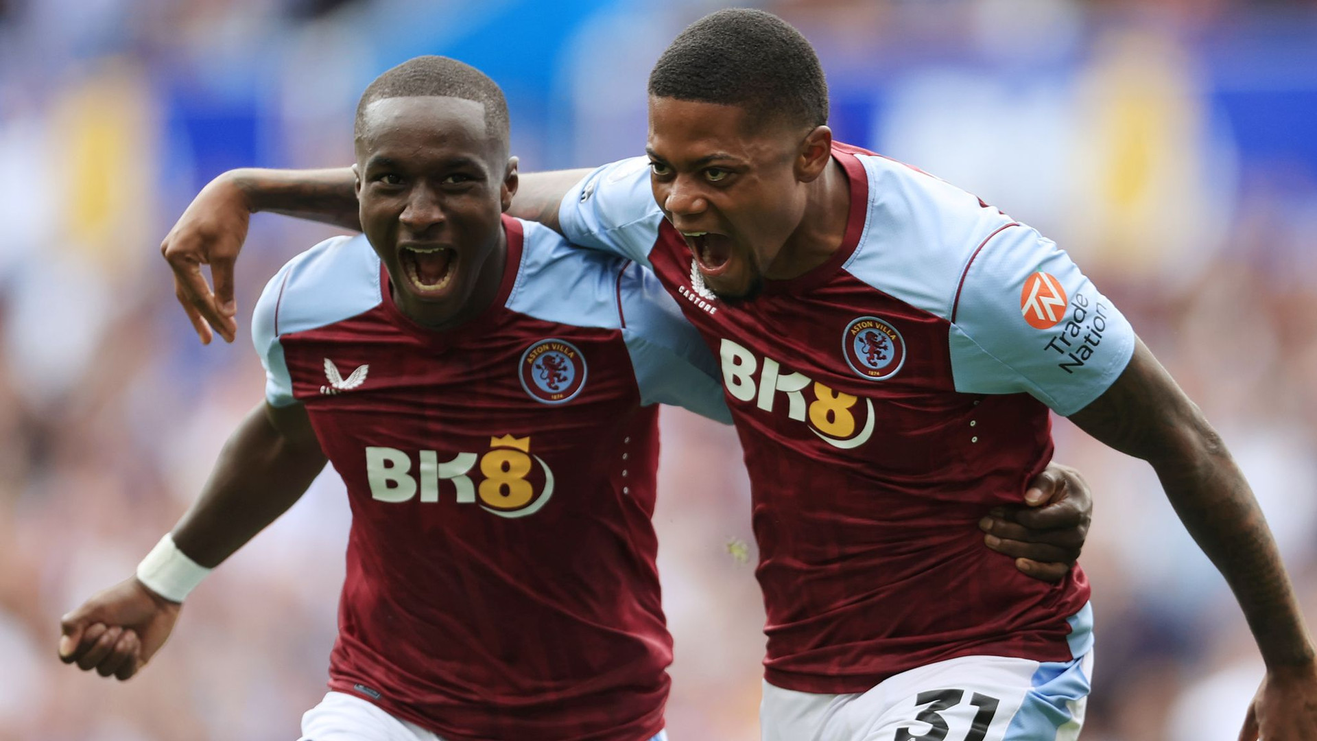 Aston Villa 4-0 Everton: Leon Bailey shines in Villa win as Dominic Calvert-Lewin forced off with facial injury | Football News | Sky Sports