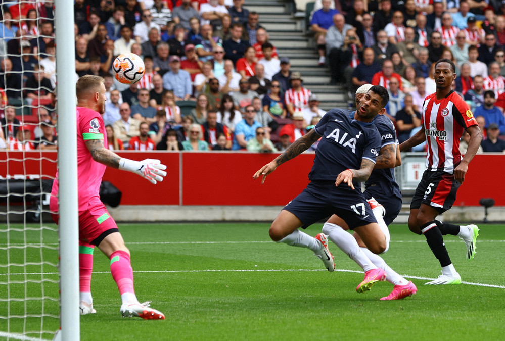 Kết quả vòng 1 Ngoại hạng Anh: Tottenham chia điểm với Brentford