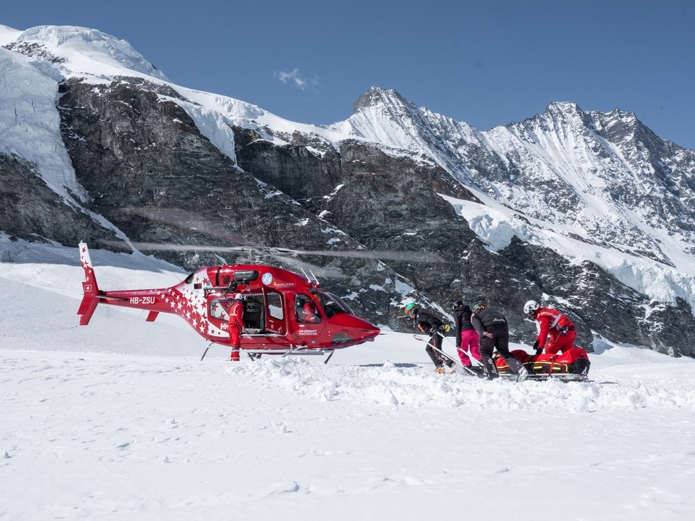 Dịch vụ cứu hộ của hãng hàng không Air Zermatt (Nguồn: Air Zermatt AG)