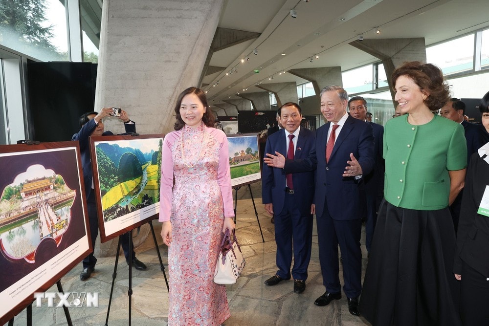 ttxvn_tong bi thu to lam unesco UNESCO Audrey Azoulay (4).jpg