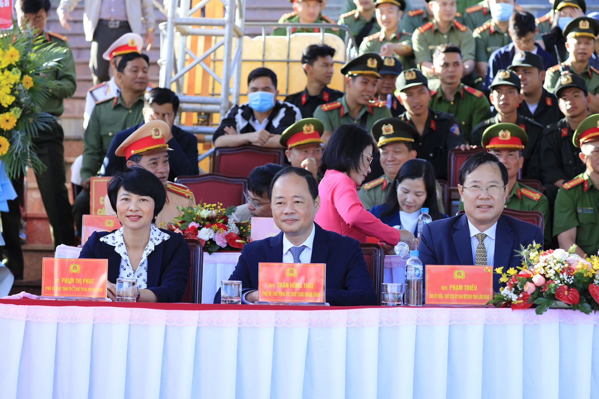 Lãnh đạo tỉnh Lâm Đồng tham dự Đại hội và Hội thi