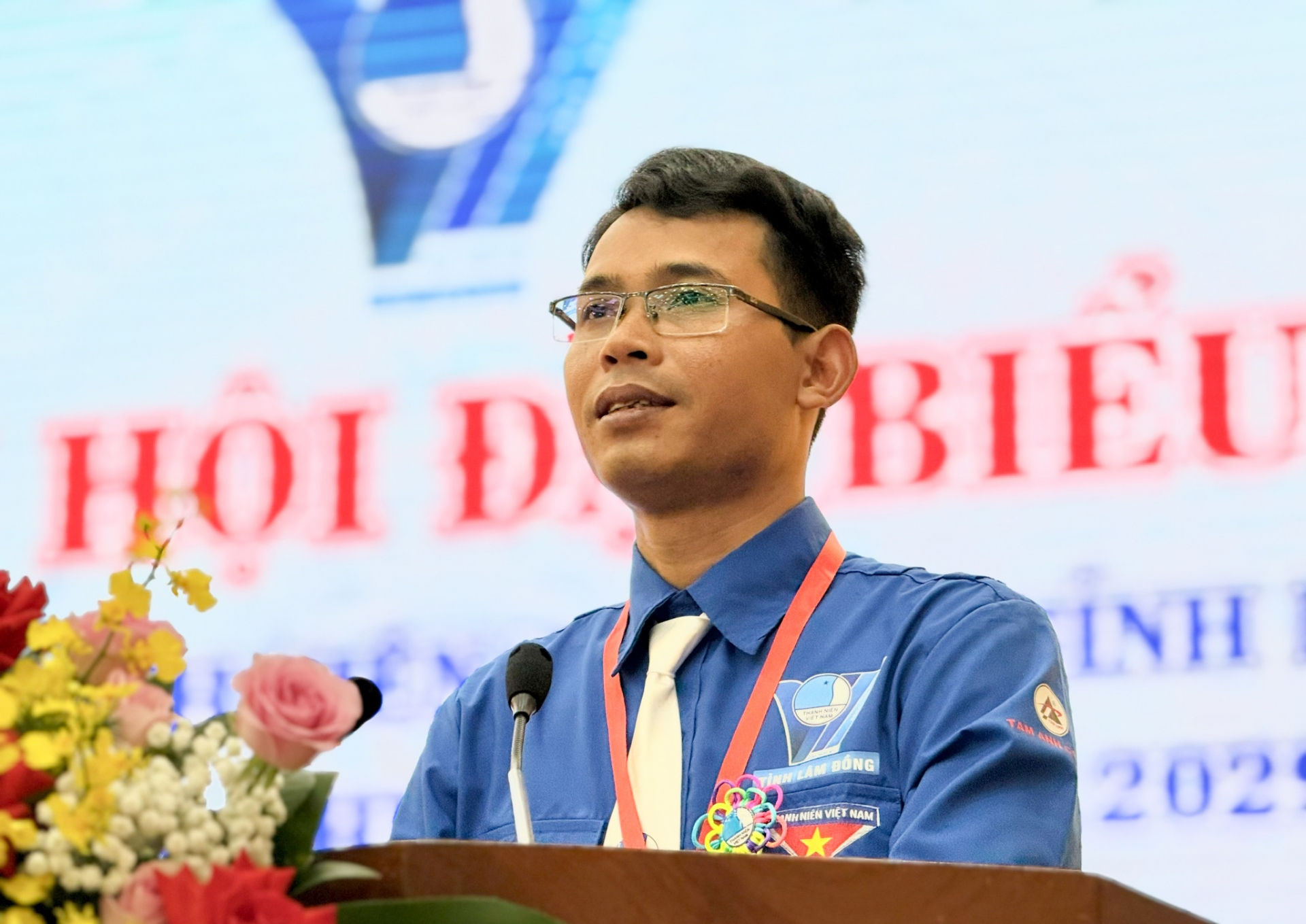  Anh N’du Ha Biên - Bí thư Tỉnh đoàn, Phó Chủ tịch Thường trực Hội LHTN Việt Nam tỉnh khóa VI được bầu cử làm Chủ tịch Hội LHTN Việt Nam tỉnh Lâm Đồng khóa VII