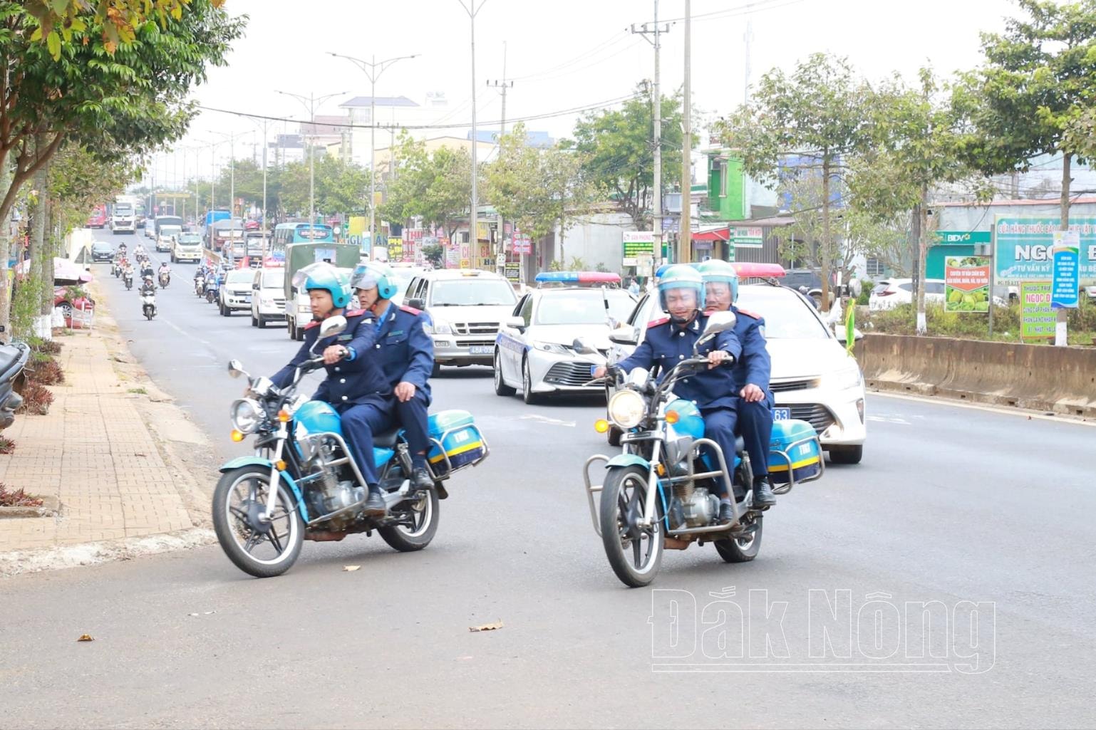 Thanh tra giao thông Sở GTVT Đắk Nông luôn phối hợp bảo đảm lĩnh vực GTVT