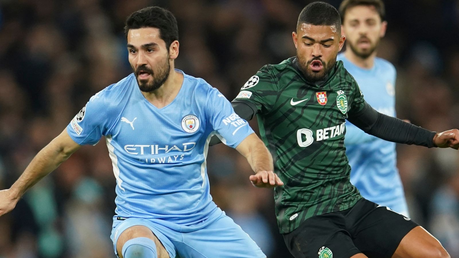 Manchester City 0-0 Sporting Lisbon (5-0 agg): Pep Guardiola's side held at Etihad Stadium but ease into last eight | Football News | Sky Sports