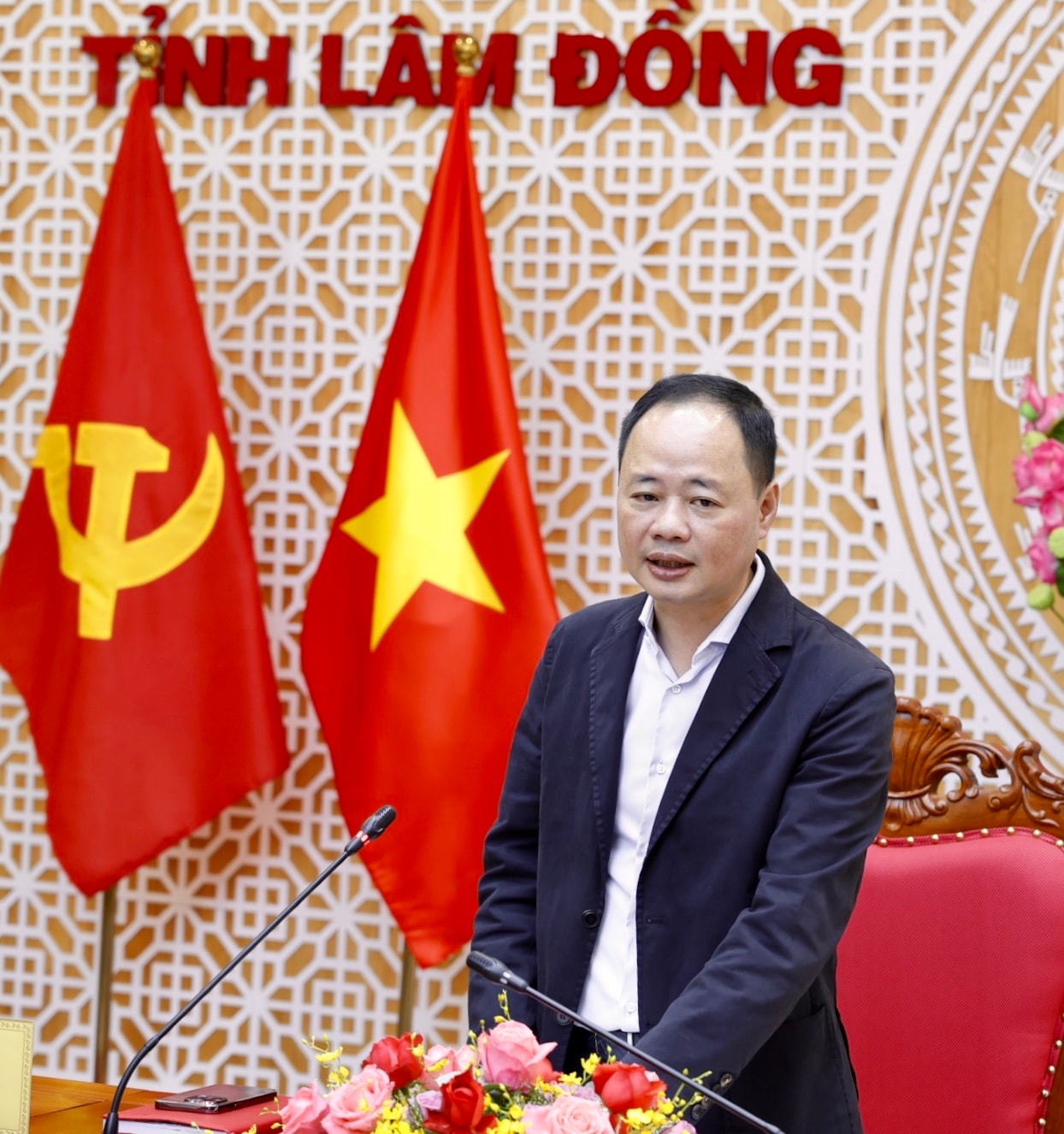 Chủ tịch UBND tỉnh Trần Hồng Thái kết luận Hội nghị