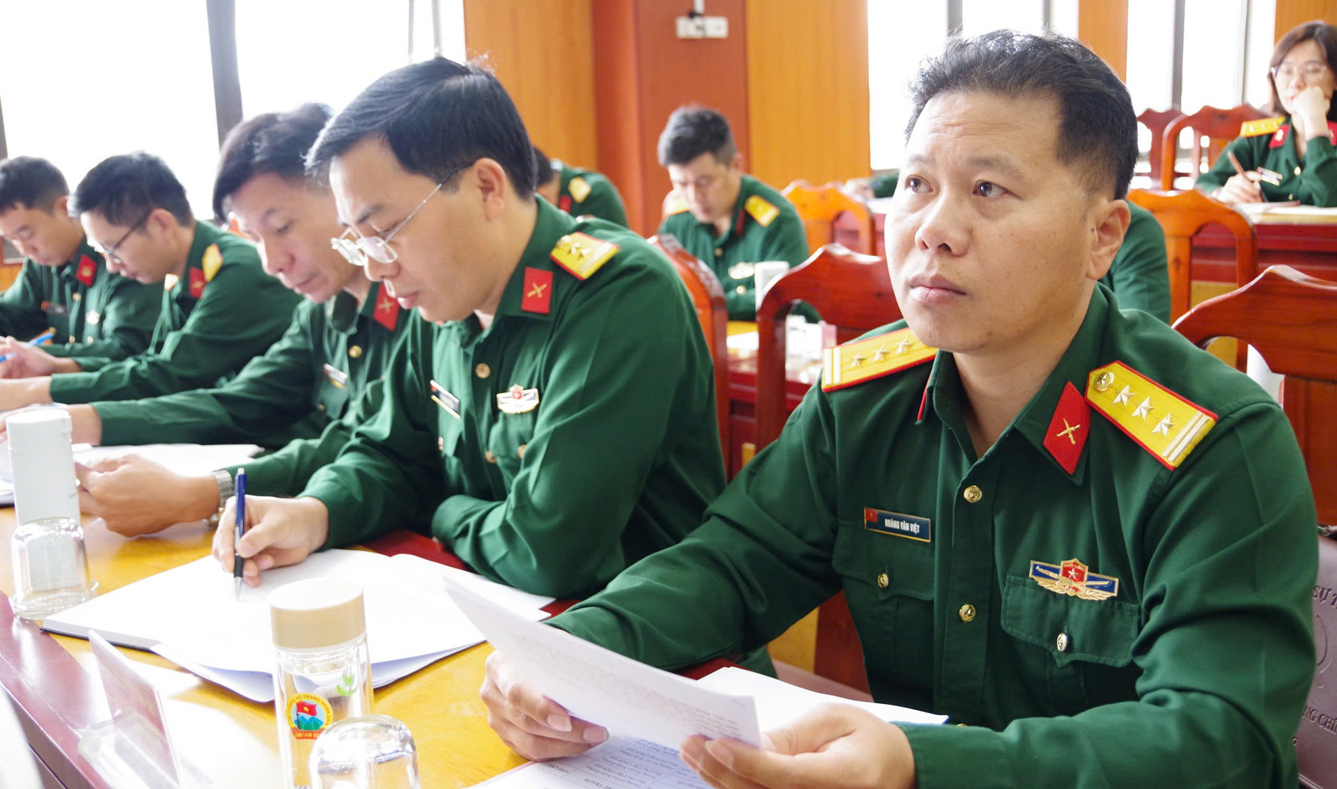 Lực lượng 47 của LLVT tỉnh thường xuyên được xây dựng đủ về số lượng và cao về chất lượng chuyên môn