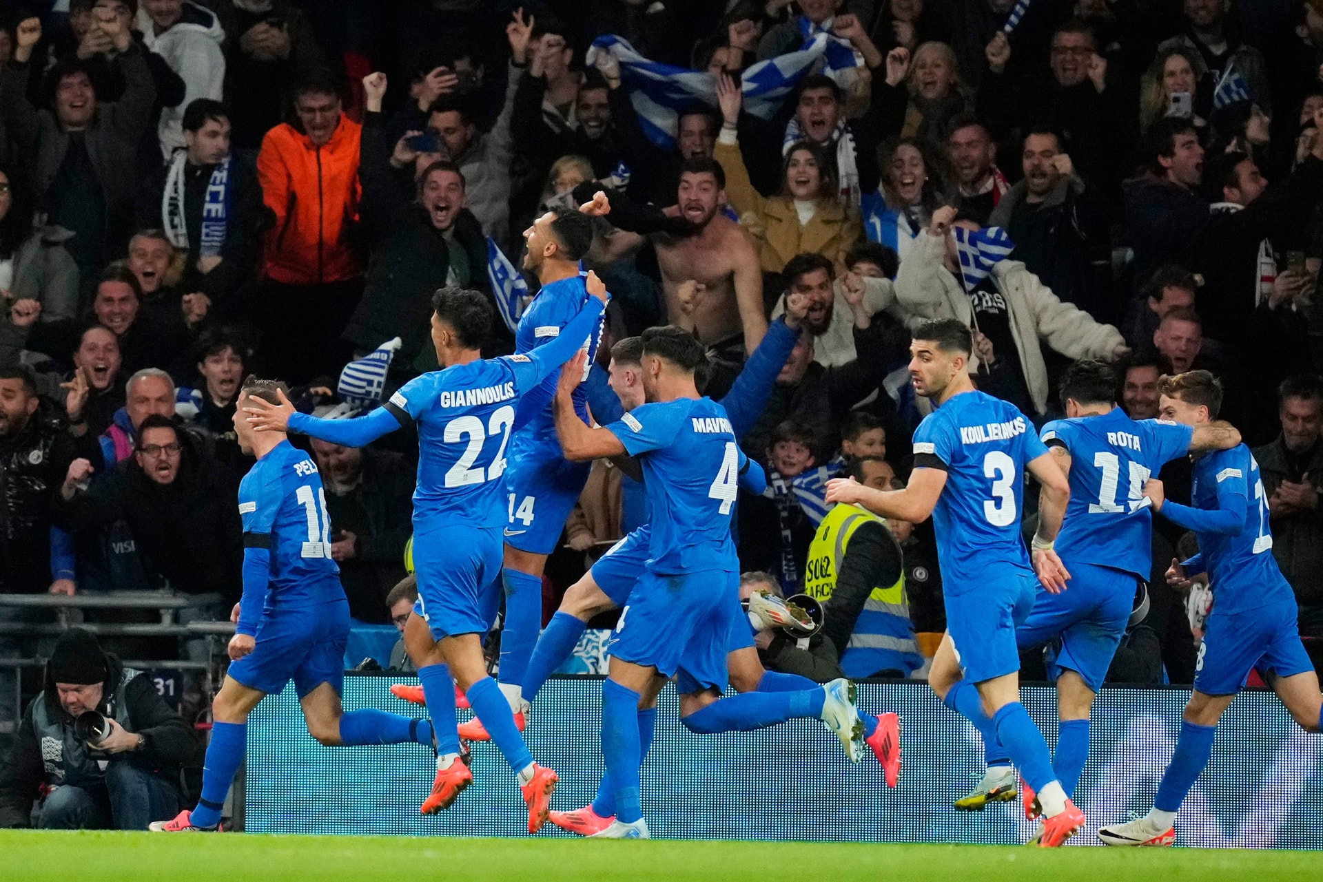 England 1-2 Greece: Vangelis Pavlidis earns famous Wembley victory as 94th-minute winner stuns Three Lions | The Standard