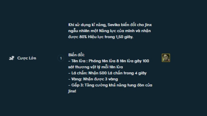 Tộc High Roller Cược Lớn