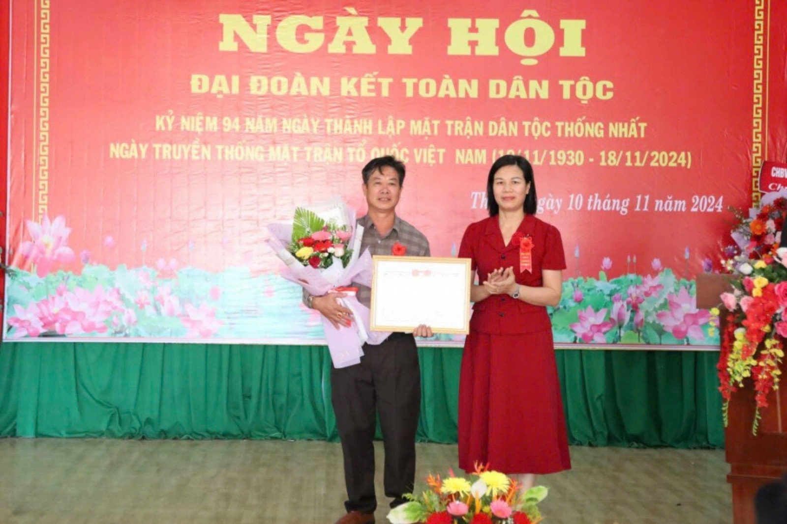 Đắk Lắk: Ngày hội Đại đoàn kết thắp sáng tinh thần đoàn kết tại xã Ea Hiao - Ảnh 4